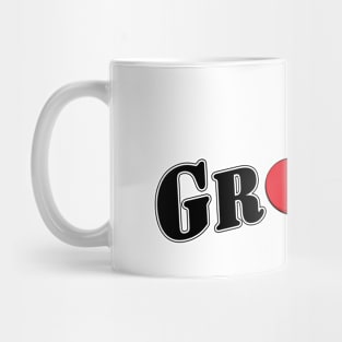 Groovy and cherry Mug